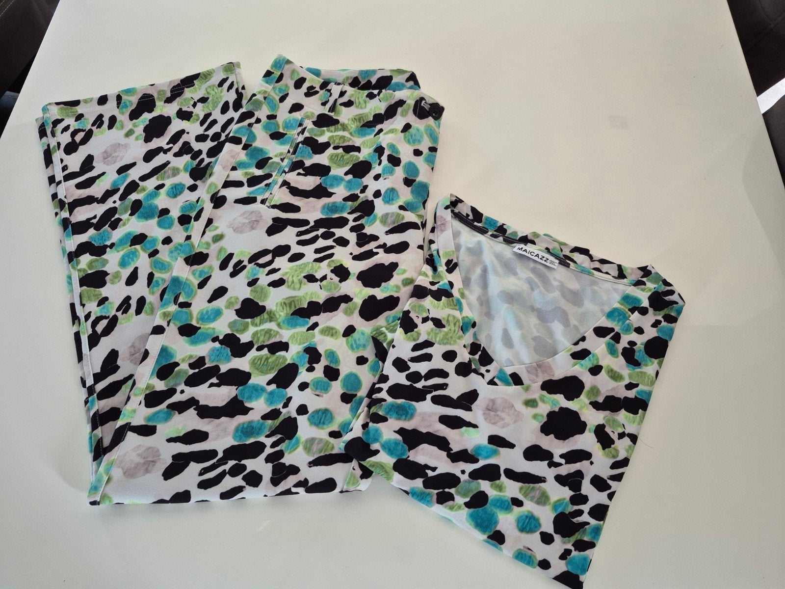 Zomerse set Maicazz shirt & Zizo broek, Kostuum of Pak, Overige kleuren, Maat 42/44 (L), Ophalen of Verzenden