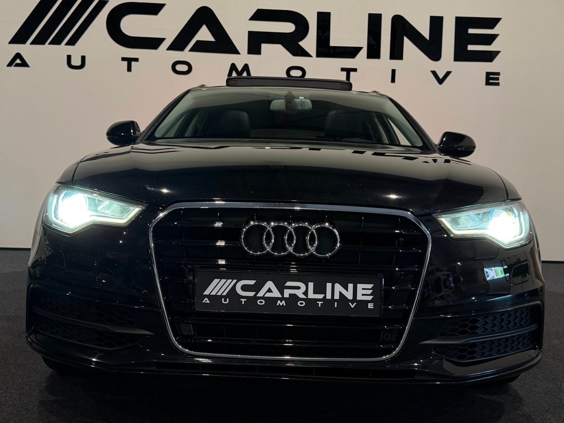Audi A6 Avant 2.8 FSI Pro Line S AUT. PANORAMADAK CRUISE CON, Auto's, Gebruikt, Zwart, 2773 cc, Zwart