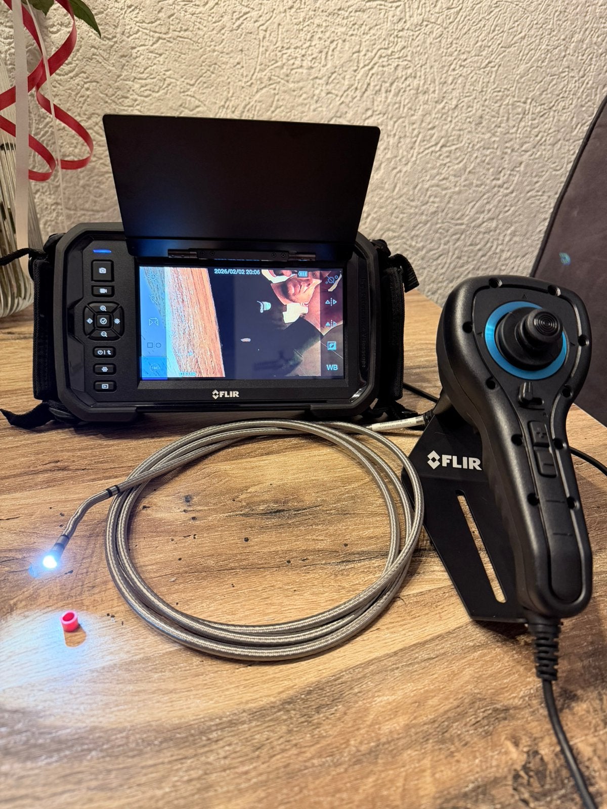 Flir vs80 inspectie camera, Doe-het-zelf en Verbouw, Meetapparatuur, Ophalen of Verzenden, Zo goed als nieuw, Inhoud