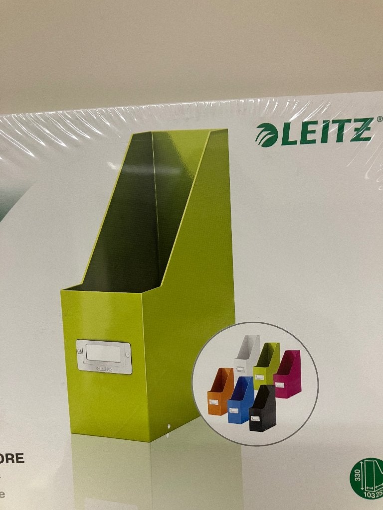 Nieuw in folie: Leitz WOW Tijdschriftencassette (Groen), Verzenden, Nieuw, Overige stijlen, Overige materialen