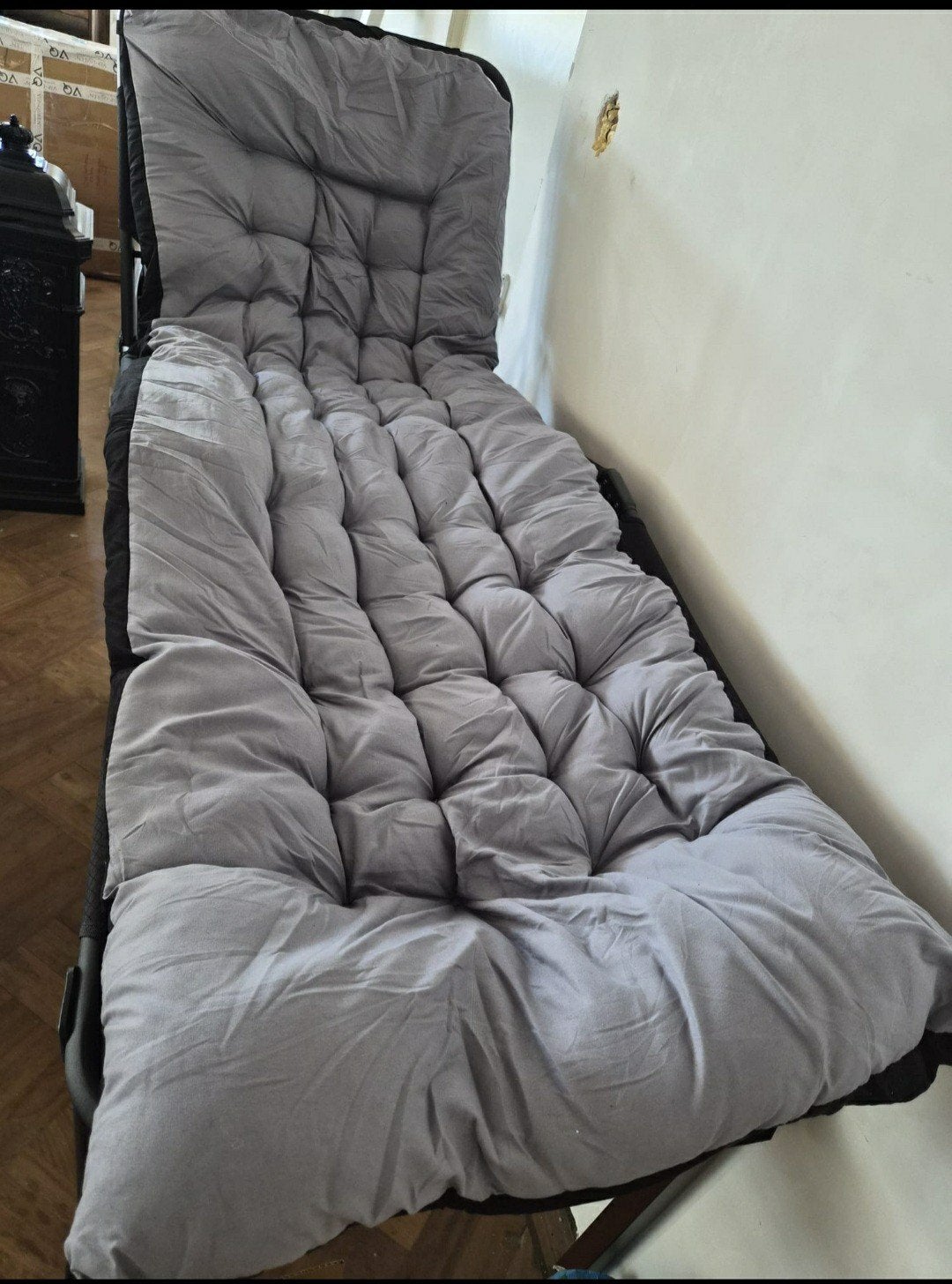 nieuw. ligbed campingbed karperstoel, Ophalen of Verzenden, Nieuw, Aluminium