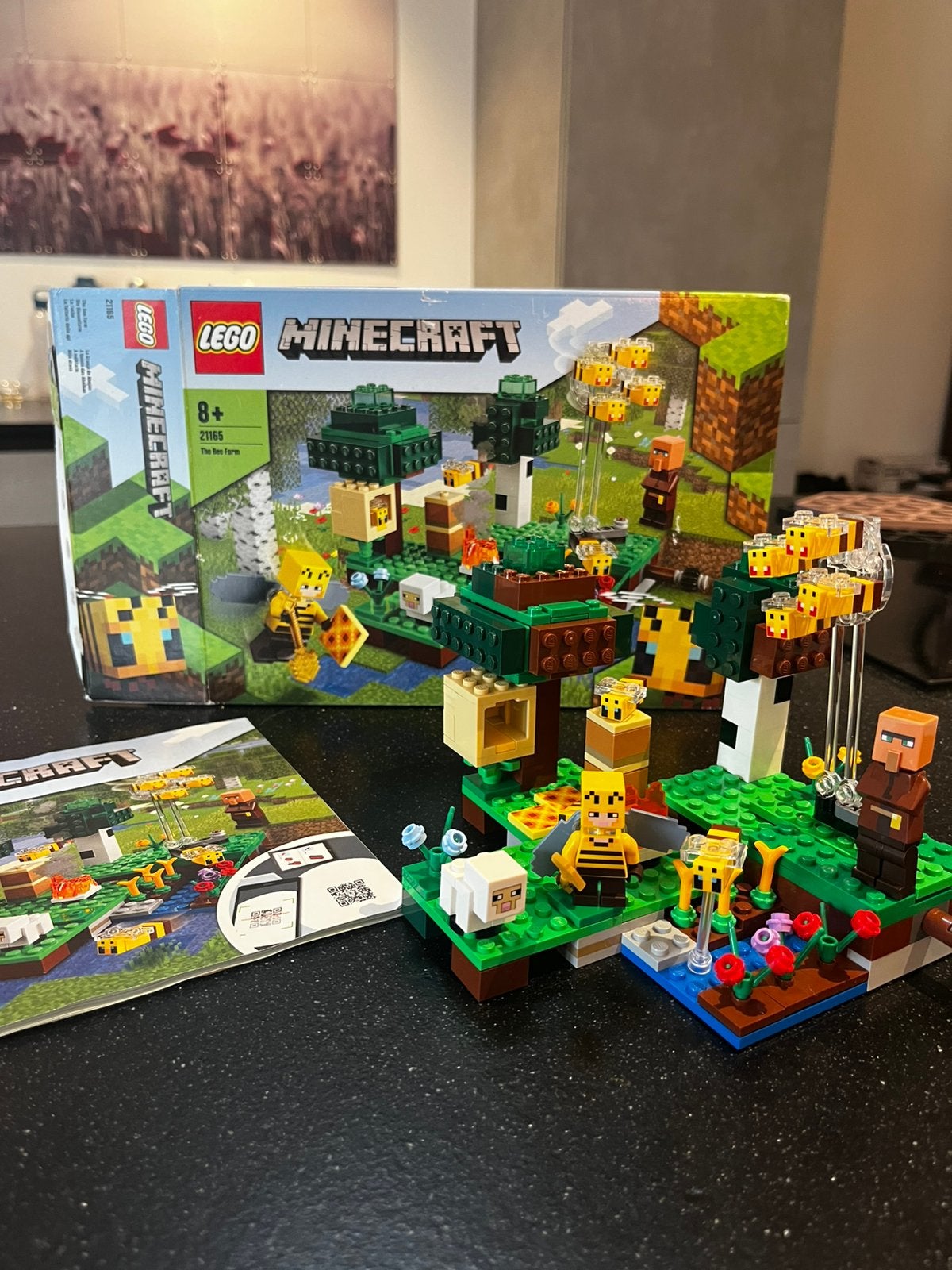 Lego minecraft 21165, Ophalen of Verzenden, Zo goed als nieuw