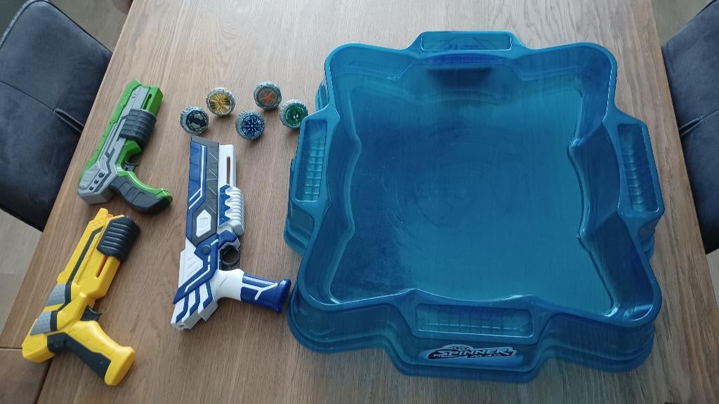 Spinner MAD Deluxe Battle Set, Verzamelen, Speelgoed, Zo goed als nieuw, Ophalen