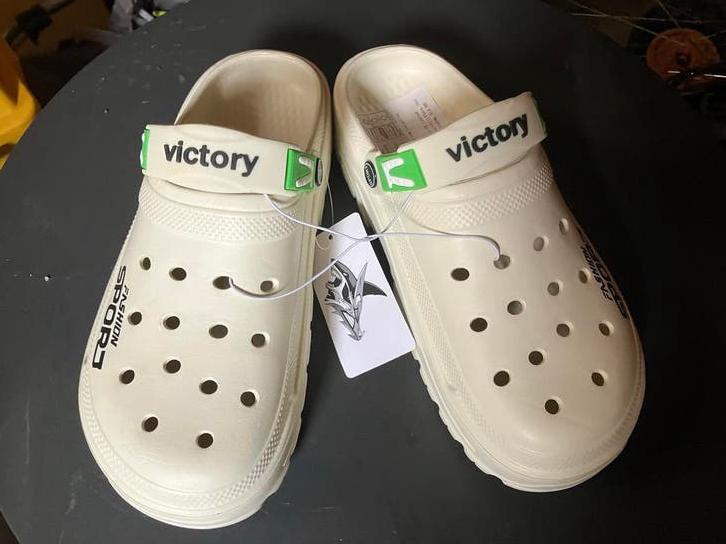 Victory witte Tuinklompen, Maat 42, Kleding | Dames, Beige, Overige typen, Nieuw, Ophalen of Verzenden