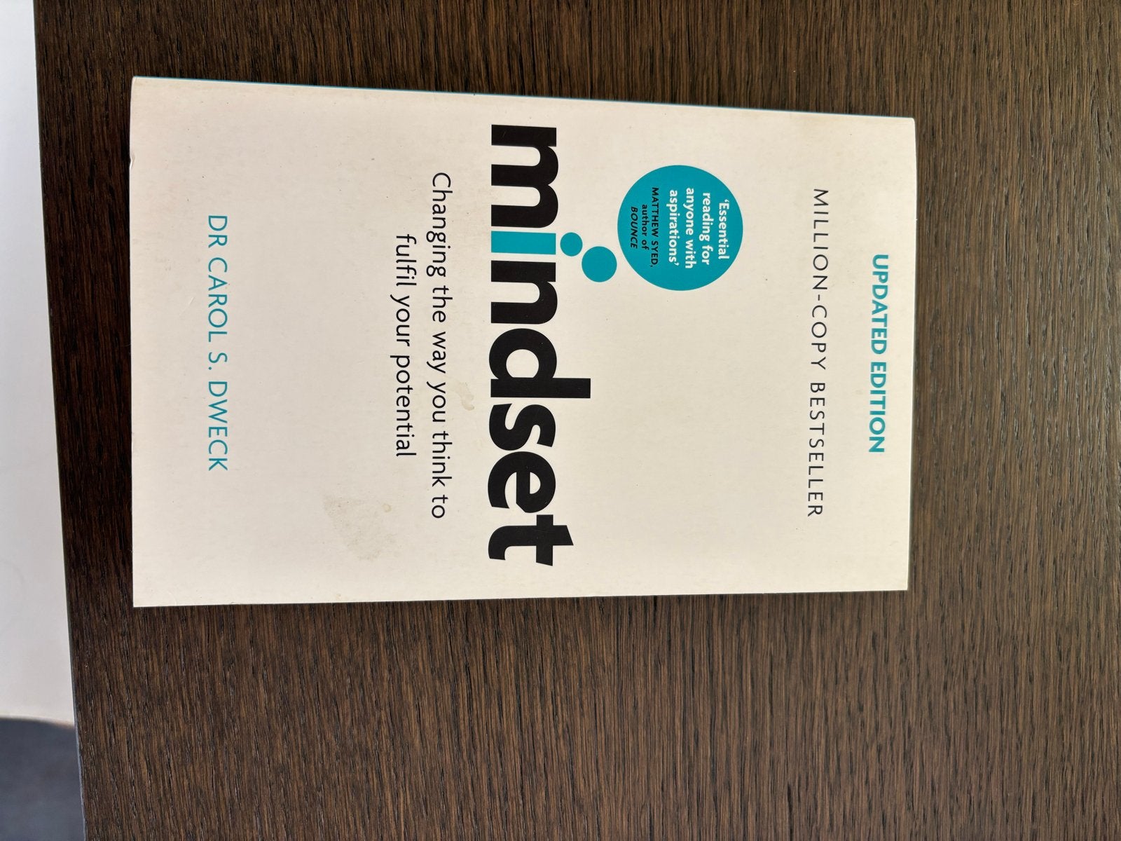Mindset: Changing the way you think to fulfill your potentia, Ophalen of Verzenden, Zo goed als nieuw