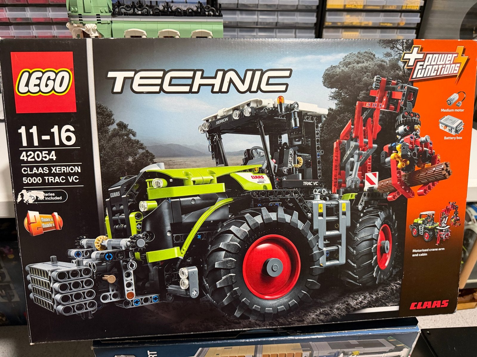 LEGO Technic Claas Xerion 5000 Trac VC (42054), Ophalen of Verzenden, Zo goed als nieuw, Overige merken