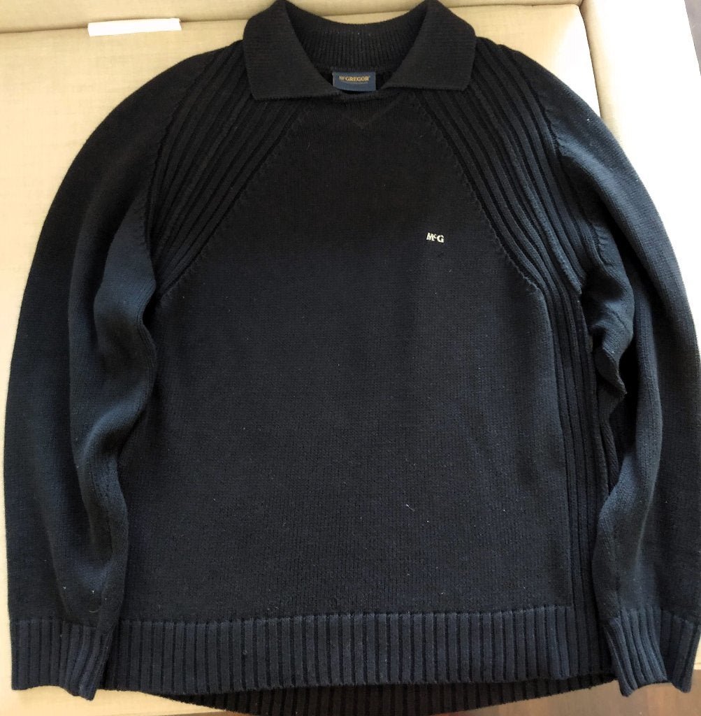 McGregor Crewneck Kabelsweater, Kleding | Heren, Truien en Vesten, McGregor, Zwart, Maat 56/58 (XL), Ophalen of Verzenden