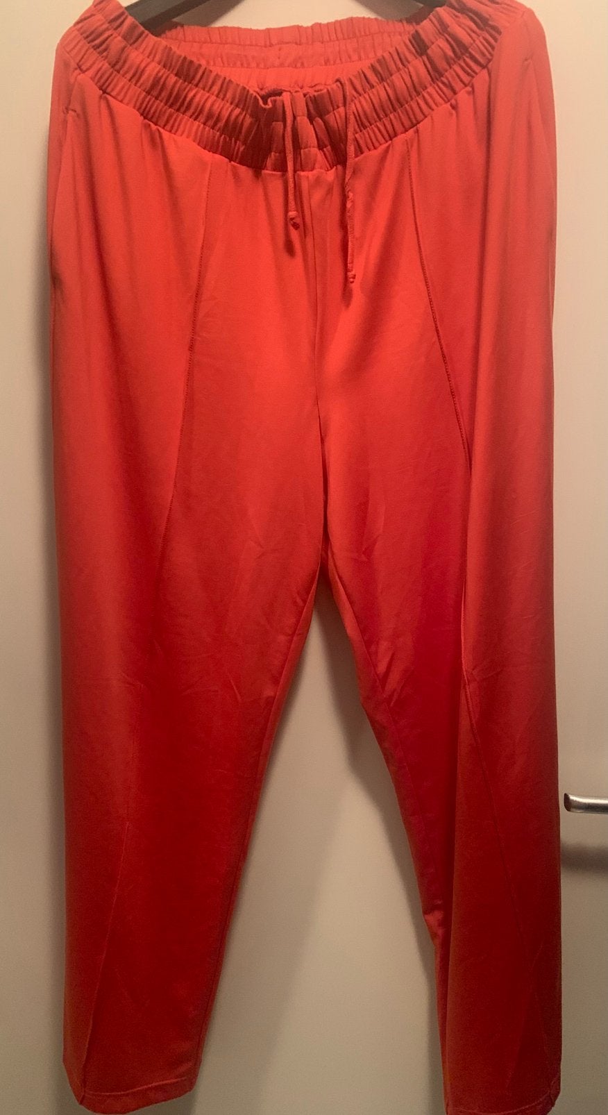 Oranje sportbroek H&M maat (X)XL, Kleding | Dames, Grote Maten, Ophalen, Zo goed als nieuw, Oranje