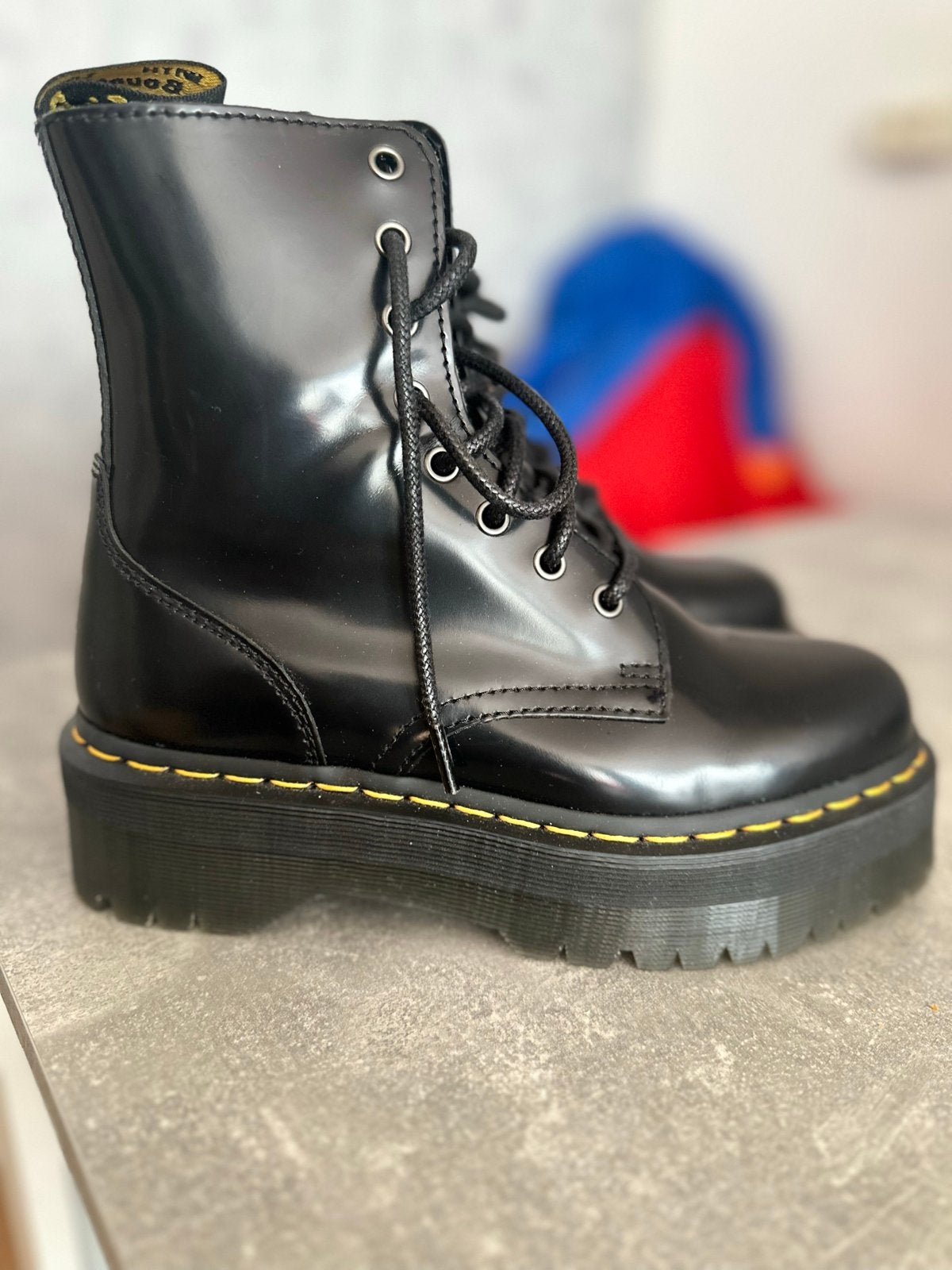 Dr. Martens Jadon Platform Laarzen Zwart Maat 39, Kleding | Dames, Schoenen, Zwart, Lage of Enkellaarzen, Nieuw, Ophalen of Verzenden