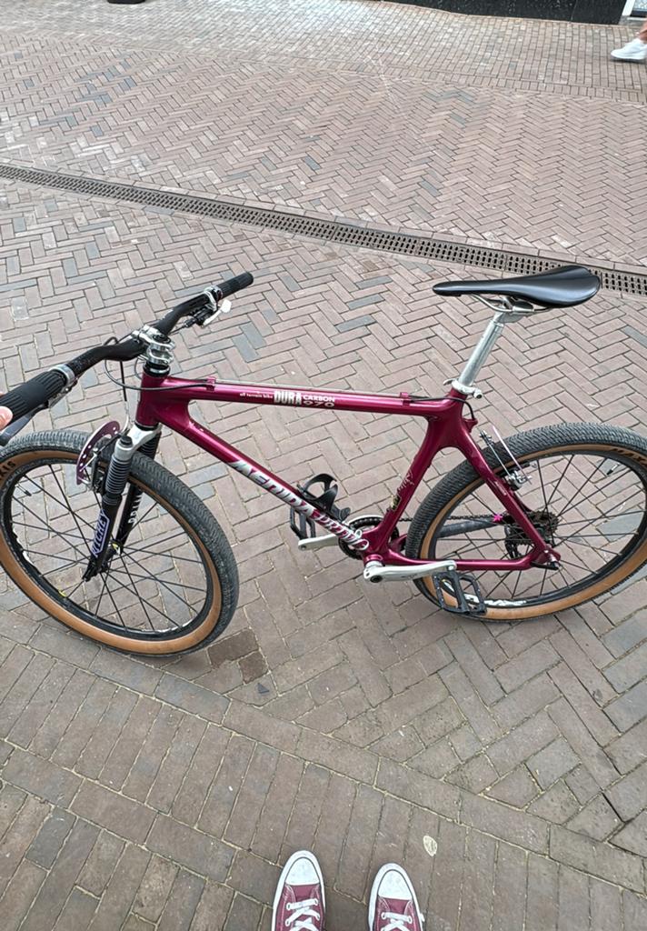 Merida custom carbon mtb, Ophalen, Zo goed als nieuw, Aluminium, 24 inch of meer