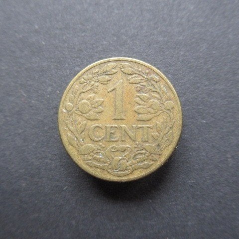 1 Cent 1943 Nederland (Gele Cent)(02) WW2, Verzenden, Overige soorten, Nederland, Overige typen