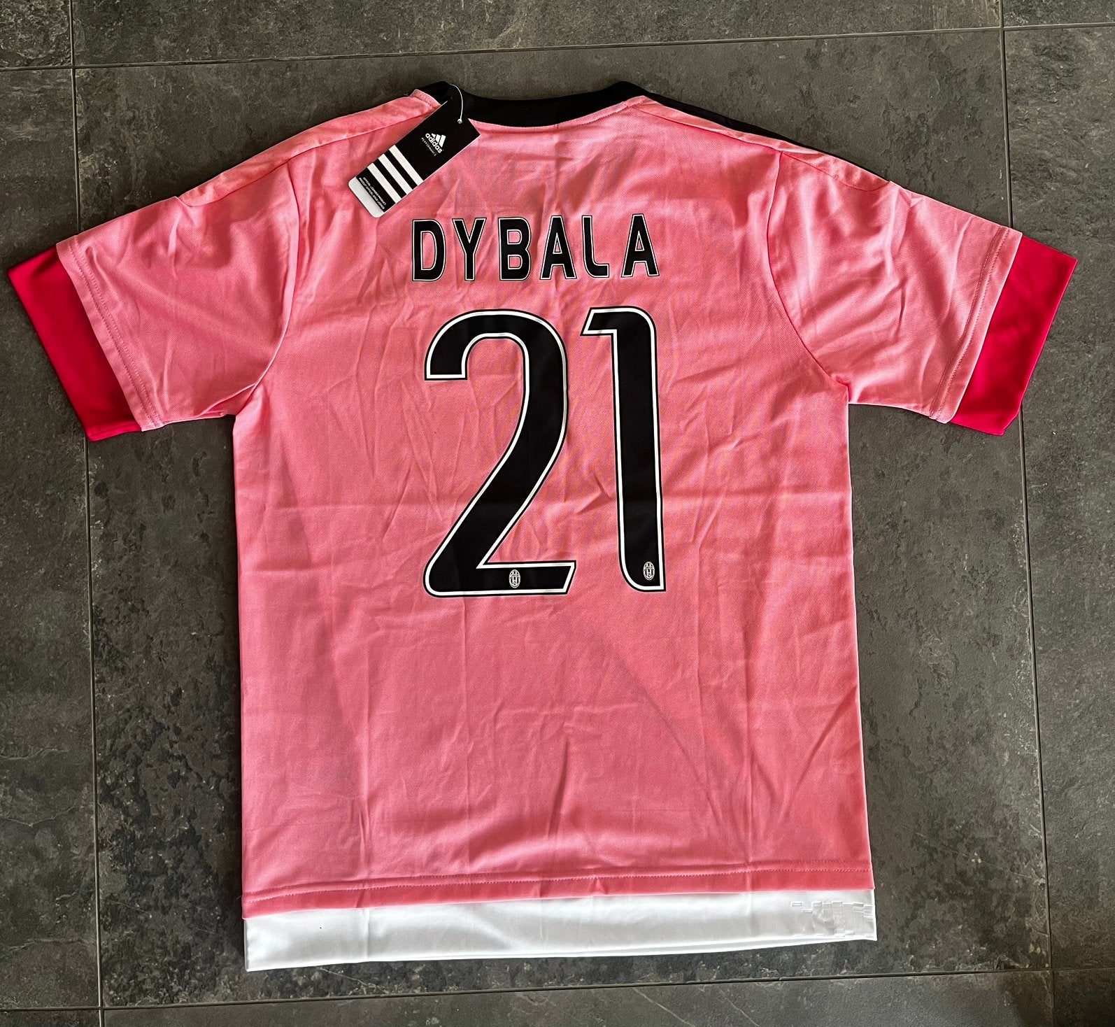 Juventus Dybala #21 Roze Shirt, Maat M, Ophalen of Verzenden, Nieuw, Shirt