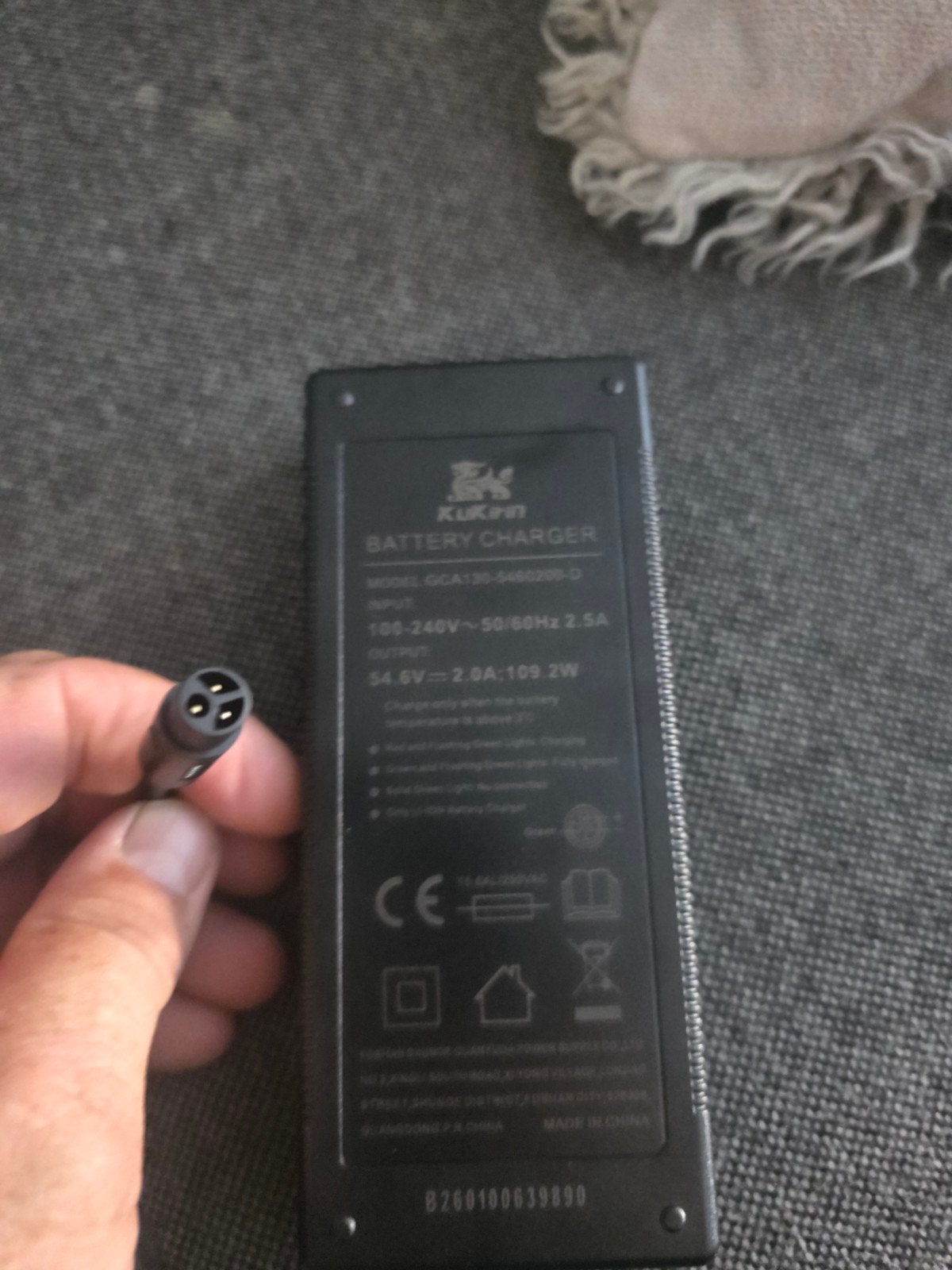 kukirin g2 ultra lader, Ophalen of Verzenden, Nieuw, Elektrische step (E-scooter), Kukirin G2