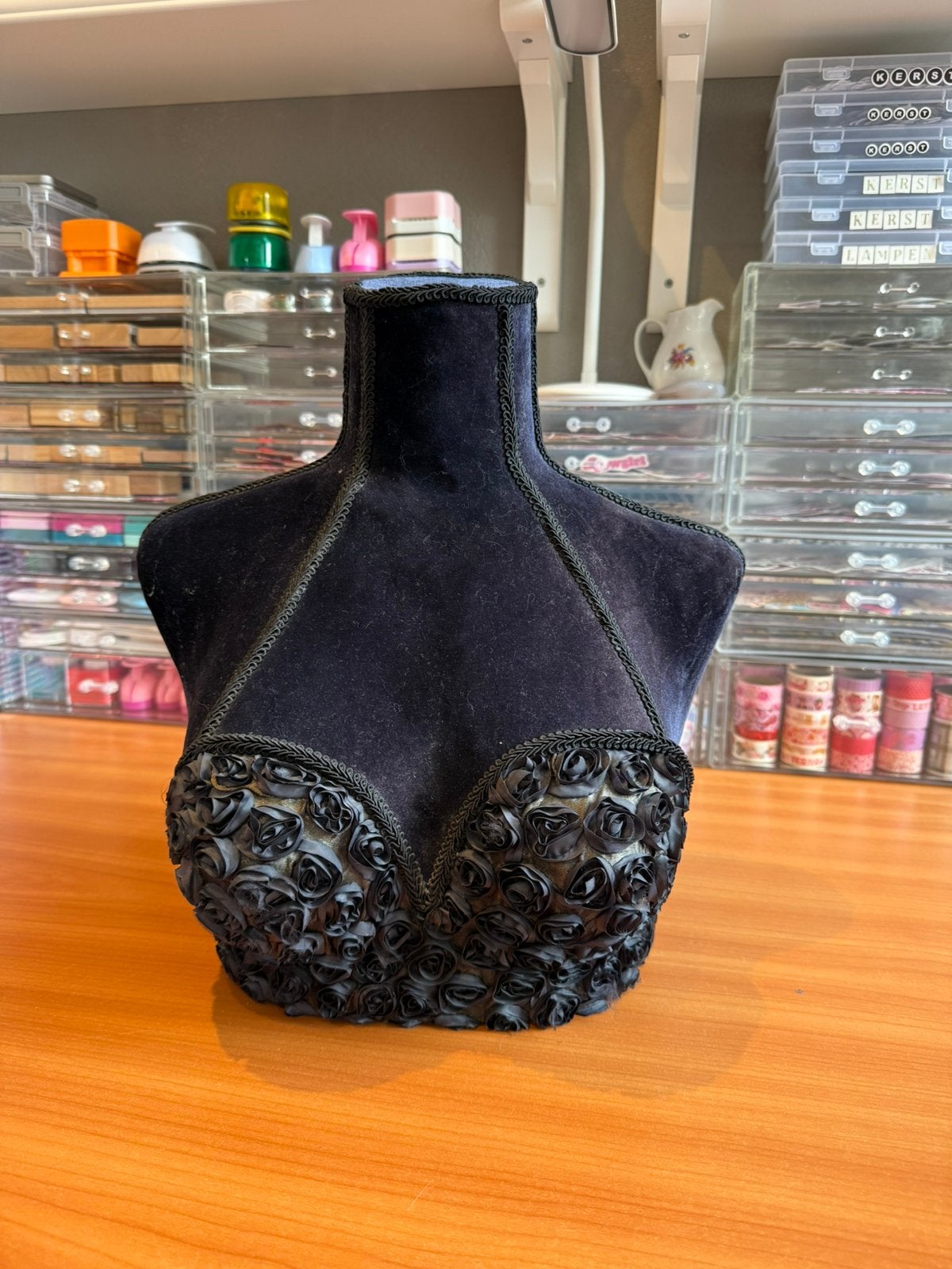 Buste donkerblauw, Ophalen, Zo goed als nieuw