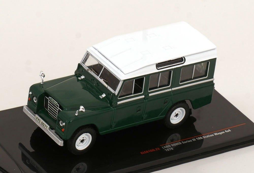 Land Rover 109 MKIII Stationwagon 1978 (4x4) Groen / Wit 1-4, Hobby en Vrije tijd, Overige merken, Tschuiten@hotmail.com, Duitsland