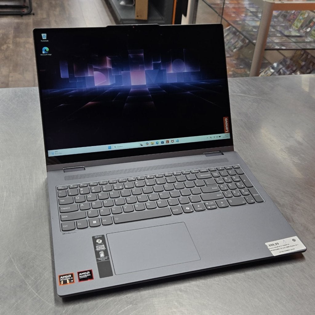 Lenovo IdeaPad 5 16AKP10 83KU0024MH 16 inch AMD Ryzen AI 7, Lenovo, Zo goed als nieuw, Support@lenovo.com, Lenovo Group Limited
1009 Think Place
Morrisville, NC 27560
USA
