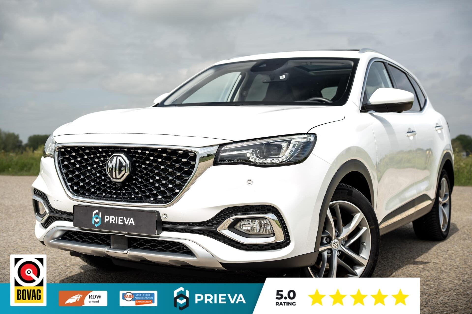 MG EHS - 1.5 TGDI PHEV 258pk Luxury | Leder | Panoramadak |, Automaat, Gebruikt, Zwart, 4 cilinders