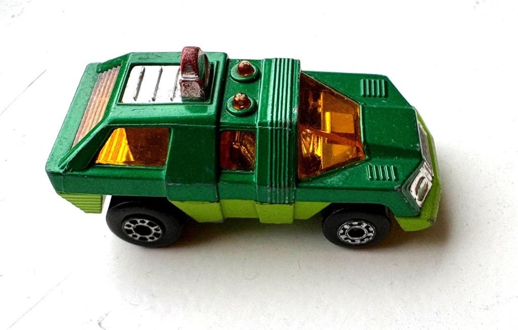 Matchbox Planet Scout groen, Ophalen of Verzenden, Gebruikt, Auto