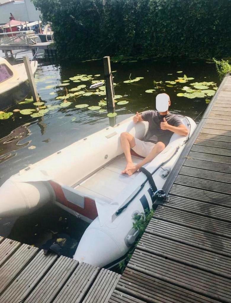 Geweldige Suzumar 290 rubberboot, opblaasbare boot, Watersport en Boten, Ophalen, Aluminium, Suzumar, Zo goed als nieuw