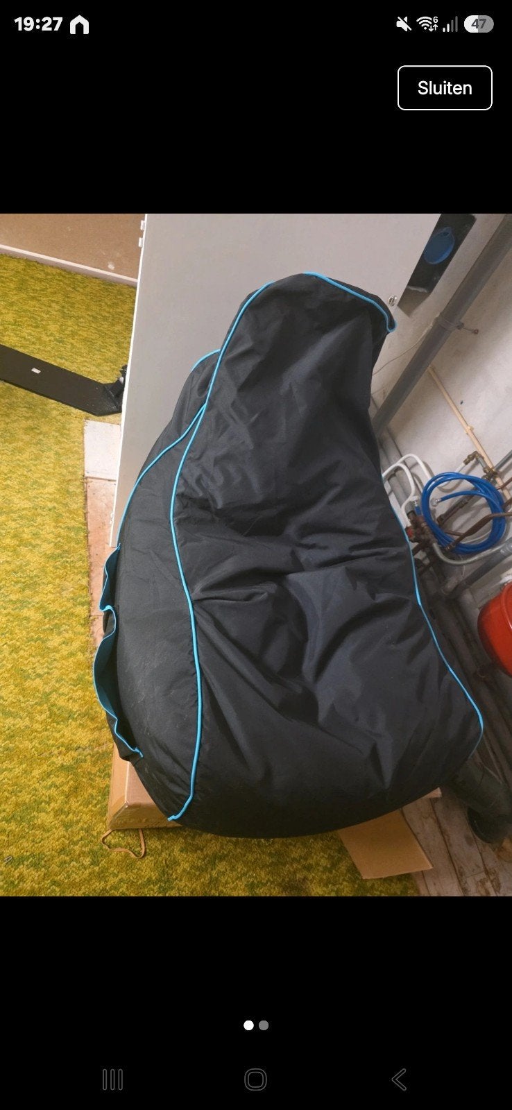 gameover, Huis en Inrichting, Ophalen, Zo goed als nieuw, Zitzak