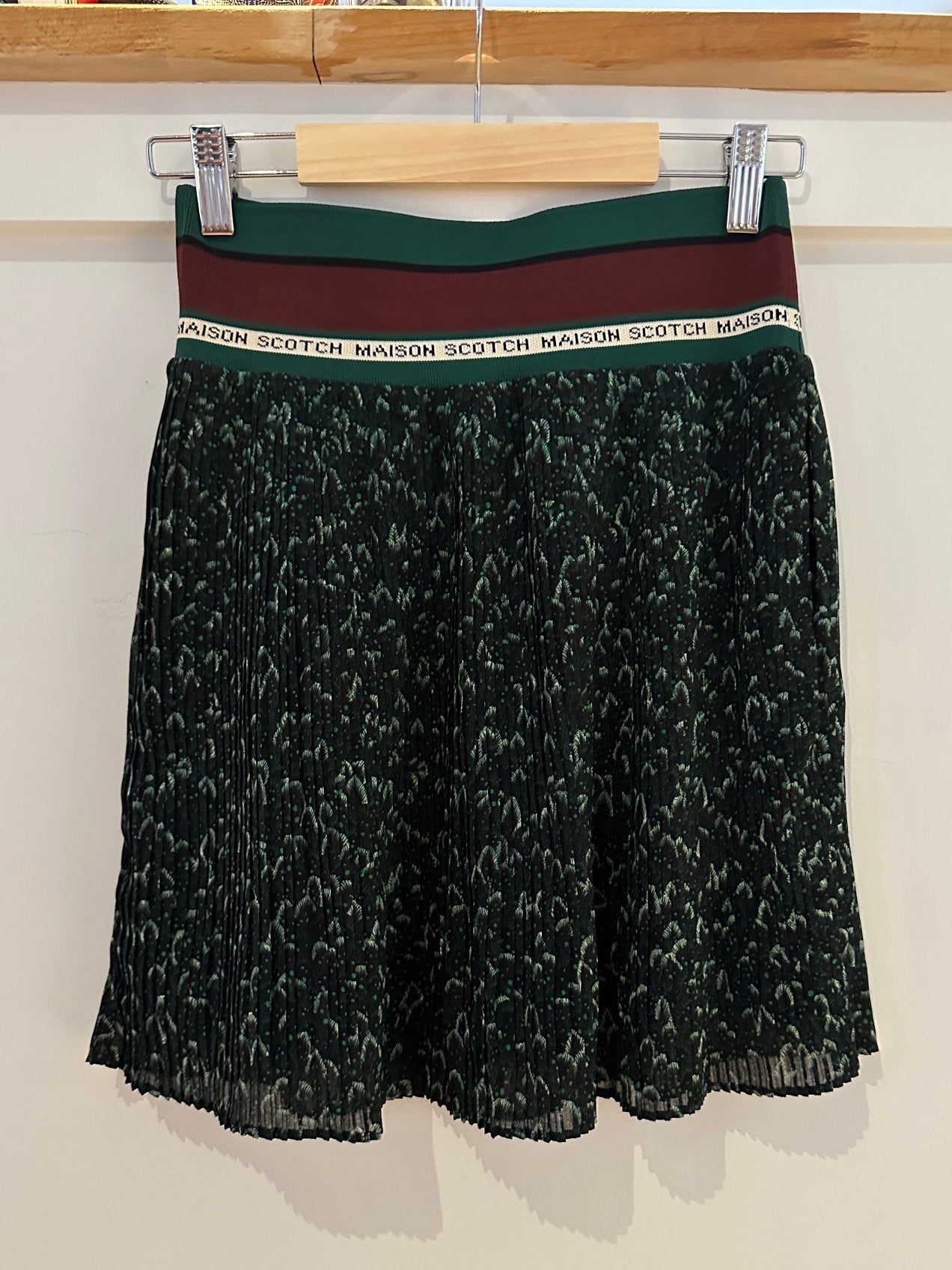 Scotch & Soda Rok S, Kleding | Dames, Rokken, Verzenden, Zo goed als nieuw, Groen, Boven de knie