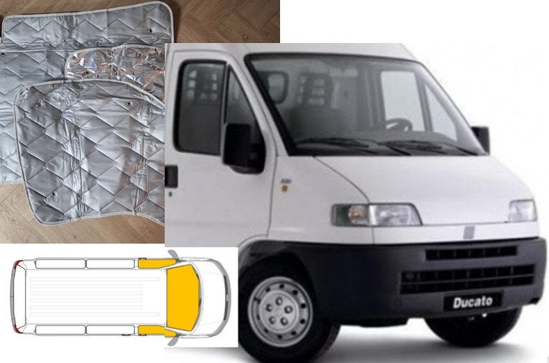 Raamisolatie Fiat Ducato 2 Bouwjaar 1991-1994 Grijs 3 Delig, Buurserstraat 15 A, 7481 EG,Haaksbergen, Ophalen of Verzenden, Info@123CamperOnderdelen.nl