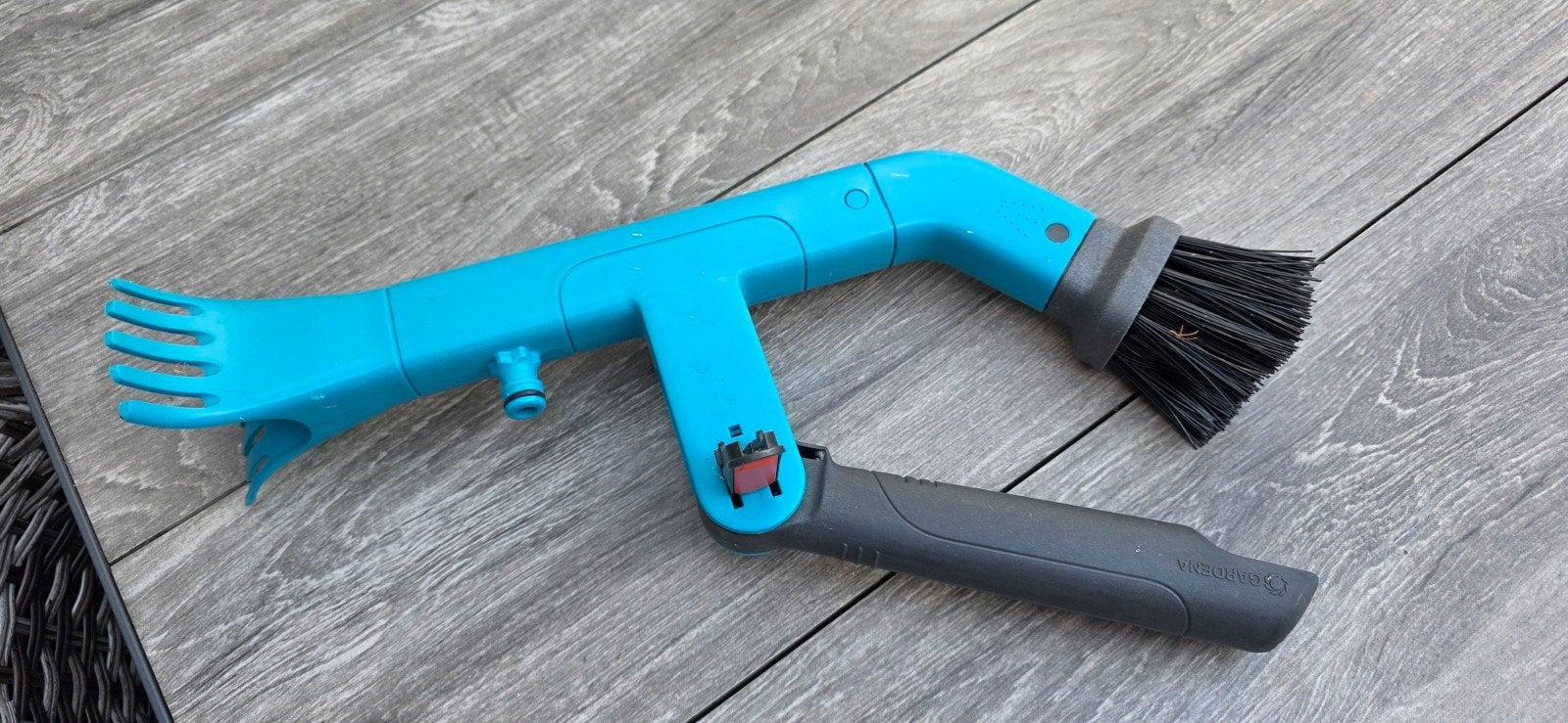 combisysteem gootreiniger, Tuin en Terras, Hand-tuingereedschap, Ophalen of Verzenden, Gebruikt