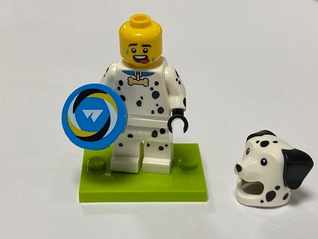 Lego Series 28 col28-7 Dalmatian Costume Fan, Lego, Nieuw, Ophalen of Verzenden, Minifiguren serie