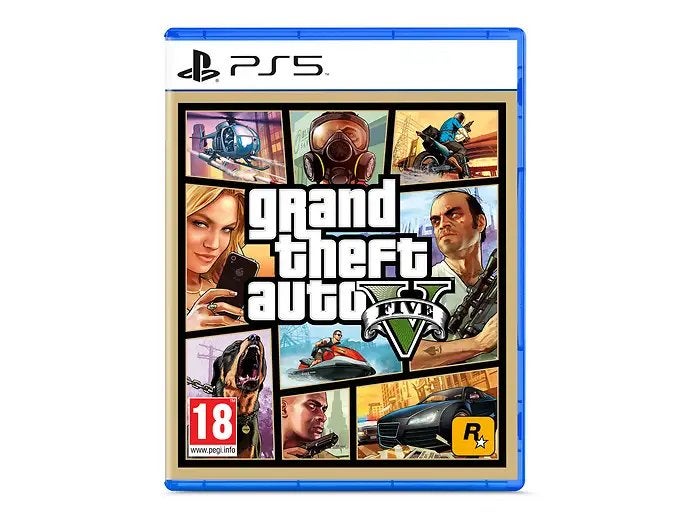 Grand Theft Auto V (GTA 5) PS5 - Nieuwstaat, Spelcomputers en Games, Online, Vanaf 18 jaar, 1 speler, Zo goed als nieuw