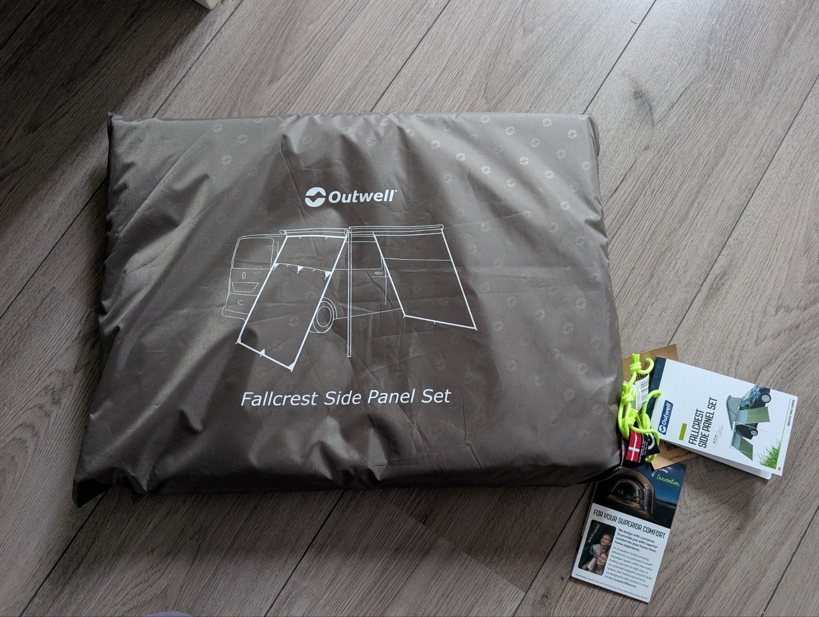 Outwell Fallcrest Zijpaneel Set - Nieuw in verpakking, Ophalen, Nieuw