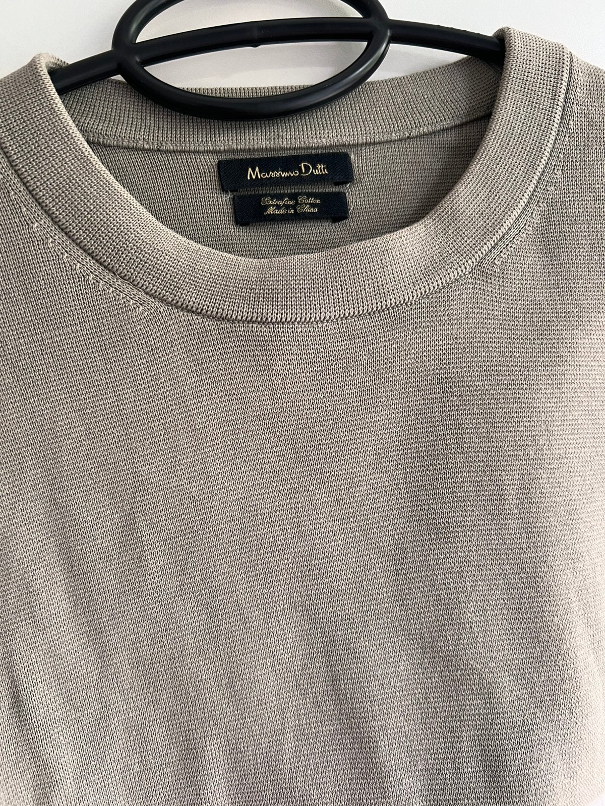 Maat XL  Massimo Dutti katoen, Kleding | Heren, Truien en Vesten, Ophalen of Verzenden, Zo goed als nieuw, Maat 56/58 (XL), Grijs