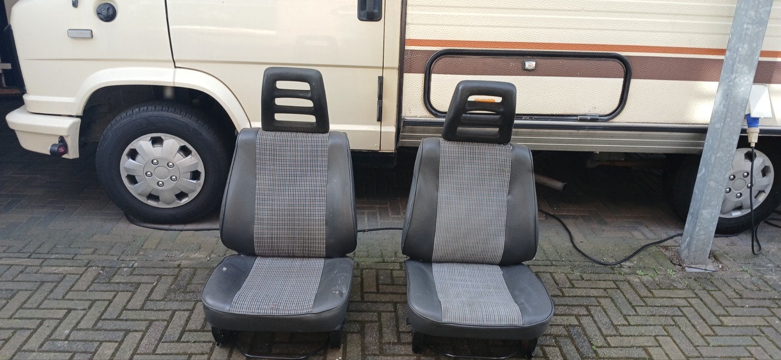 Set van 2 stoelen - Gebruikt  Fiat Peugeot  Citroen, Ophalen, Gebruikt, Universele onderdelen