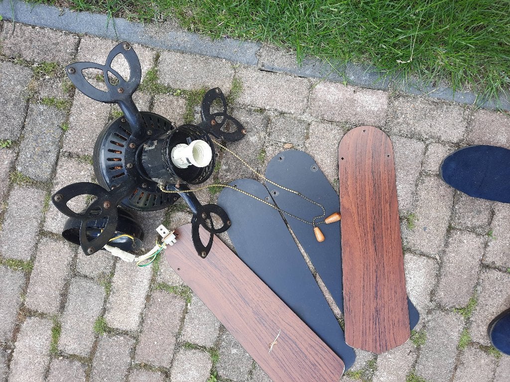 Plafondventilator, Ophalen, Gebruikt