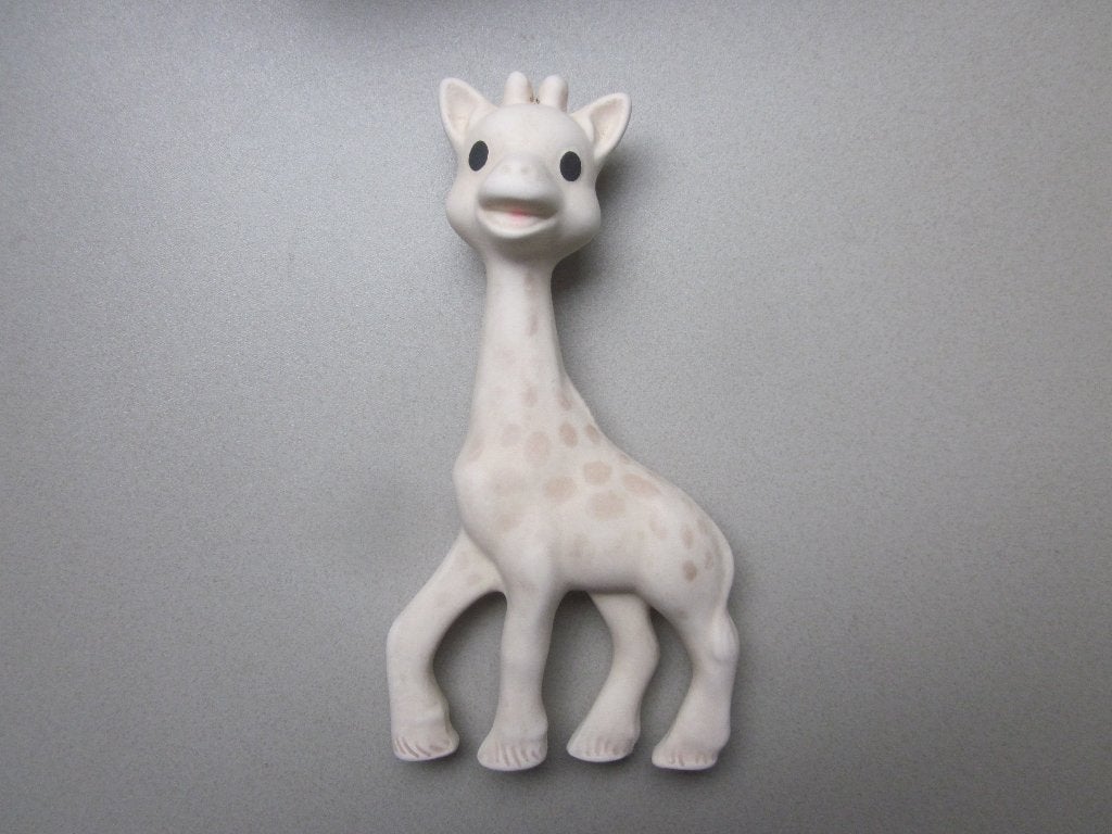Vulli Sophie la girafe zacht rubberen bijt/knuffel gebruikt, Overige merken, Giraf, Overige karakters, Wasbaar