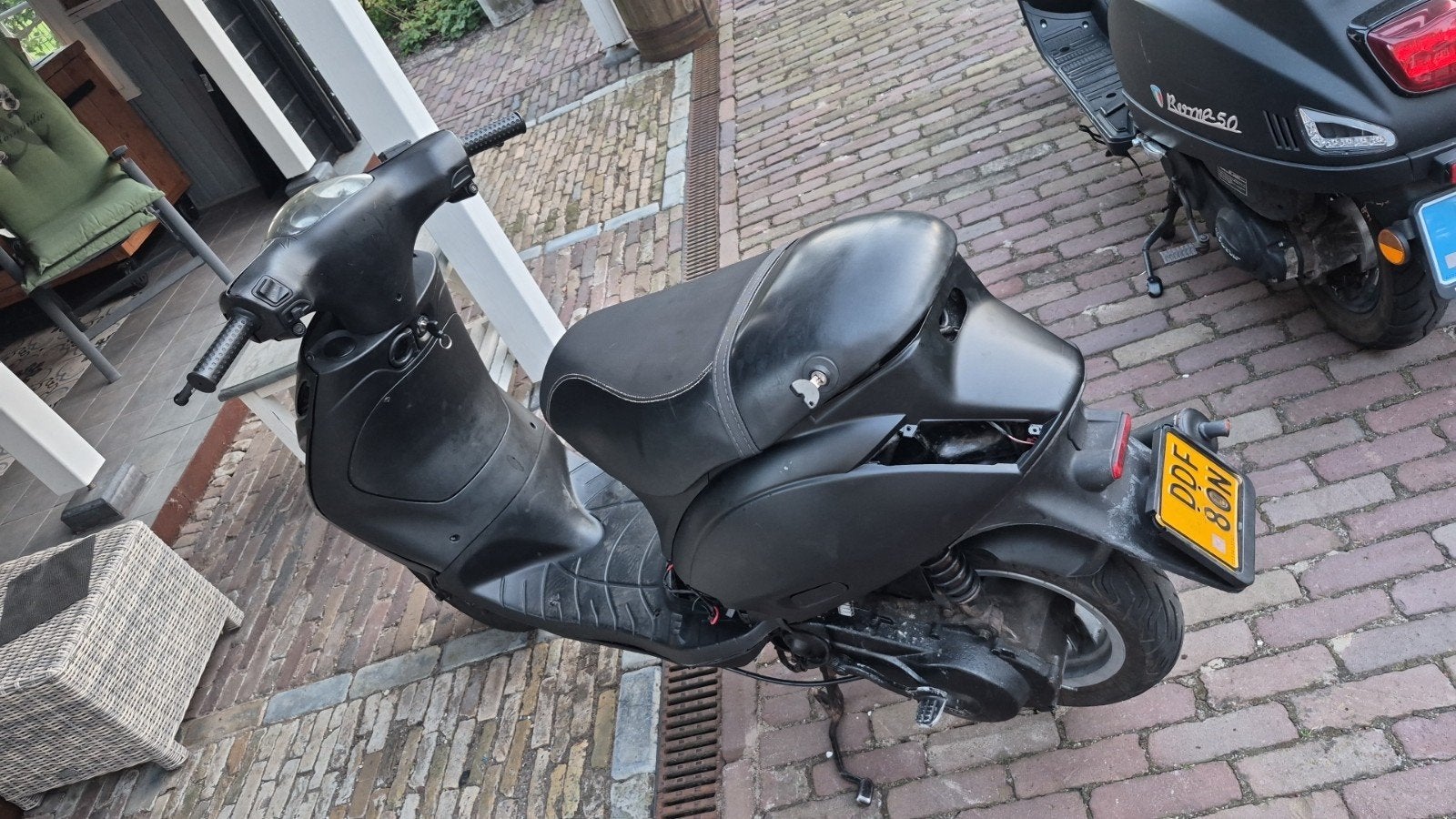 Piaggio Zip 2000 Blauw Kenteken (BLAUWE PLAAT), Piaggio, Ophalen of Verzenden, Zo goed als nieuw, Benzine