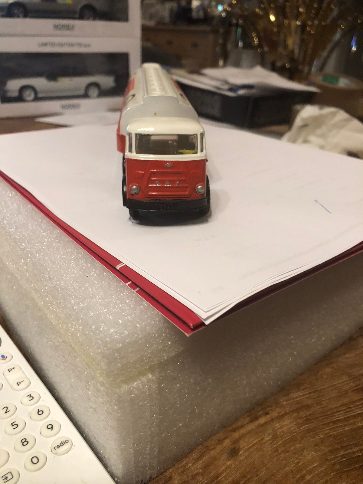 DAF LION CAR TREKKER plus TANKOPLEGGER  PRACHT EXEMPLAAR, Ophalen of Verzenden, Zo goed als nieuw, Bus of Vrachtwagen, Lion Toys