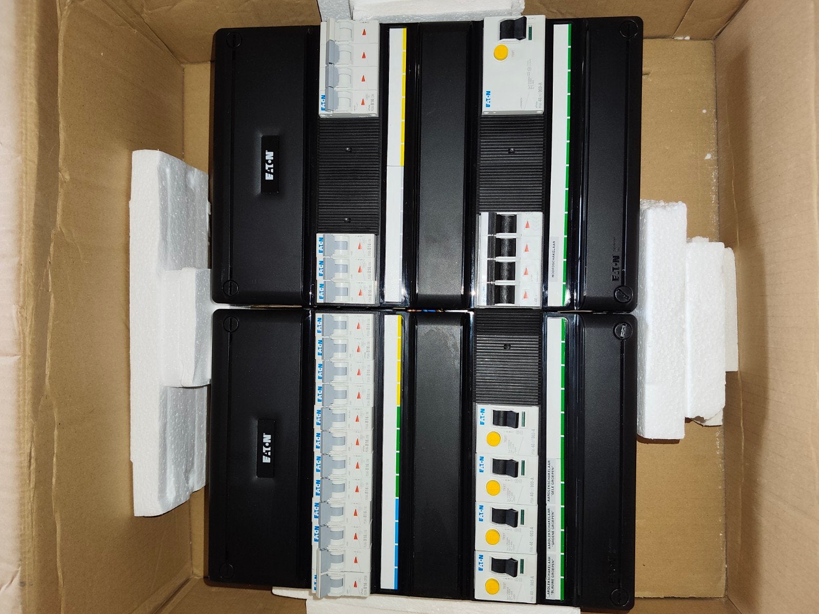 Nieuwe Eaton Groepenkast met diverse componenten, Ophalen of Verzenden, Nieuw, Eaton, Groepenkast