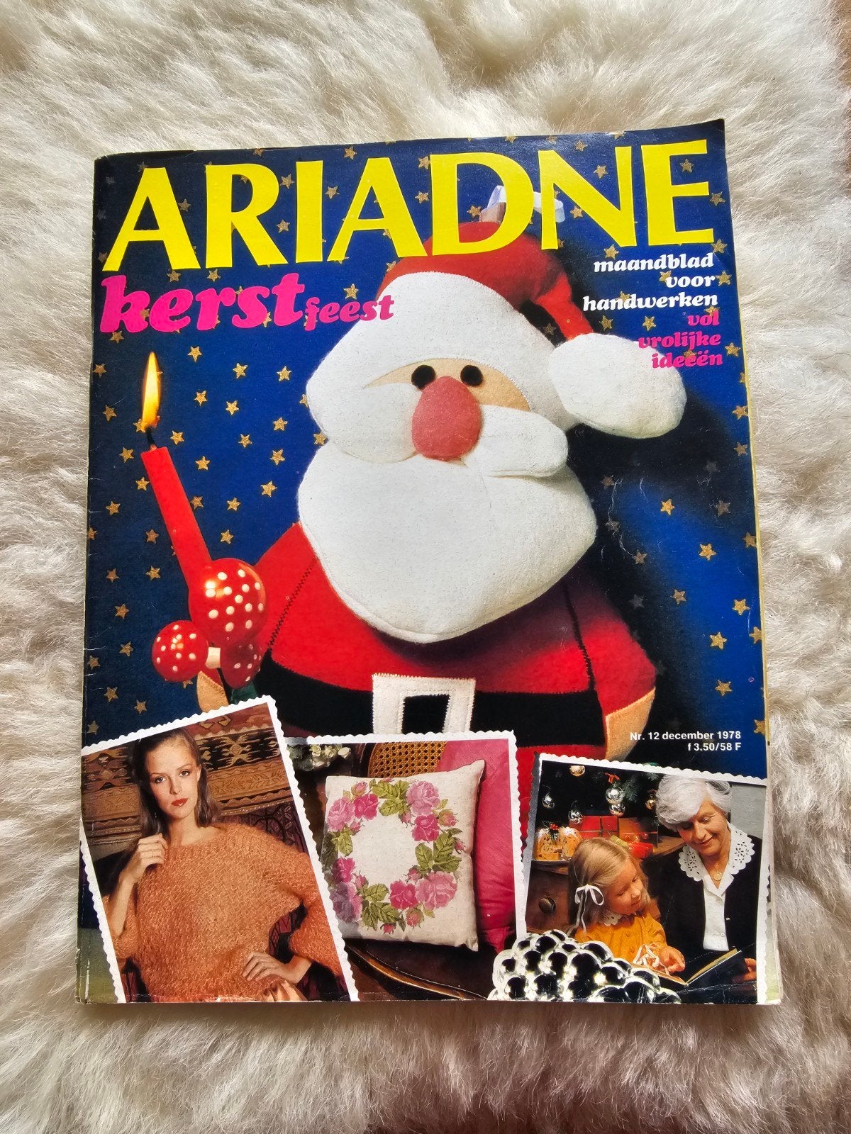 Vintage handwerk tijdschrift Ariadne nr 12. 1978, Ophalen of Verzenden, Gelezen, Damesbladen