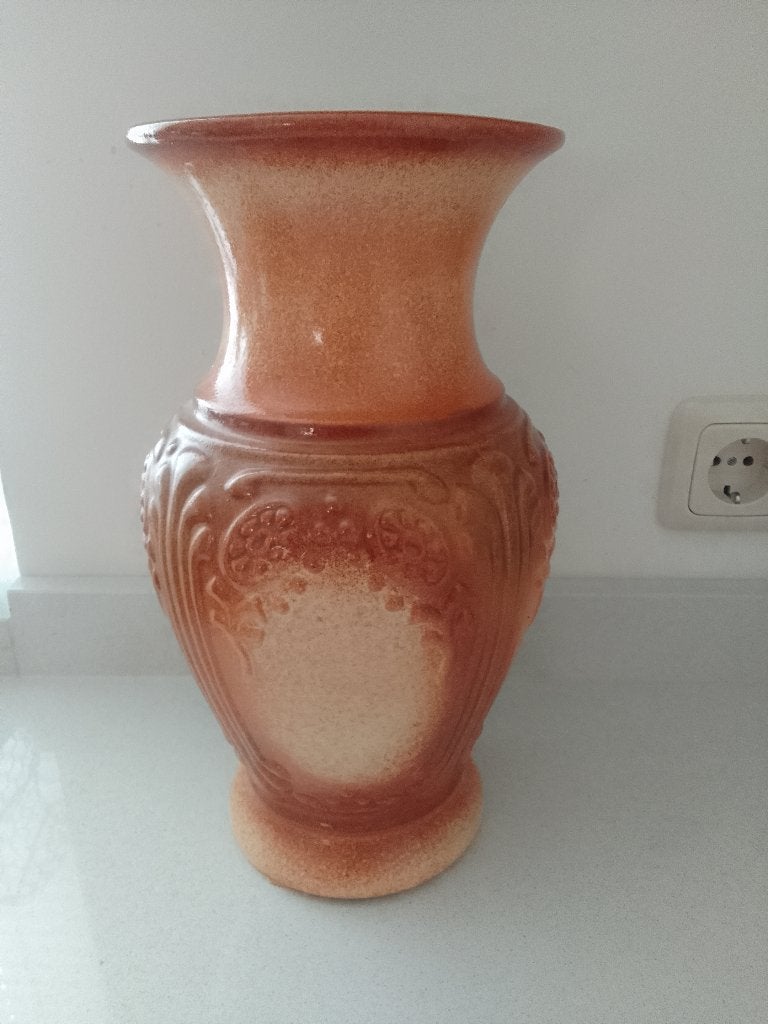 Vintage keramische vaas aardewerk, Antiek en Kunst, Ophalen