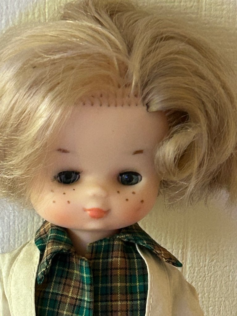 Vintage Famosa popje Leslie, zusje Nancy, Verzamelen, Ophalen of Verzenden, Gebruikt, Pop