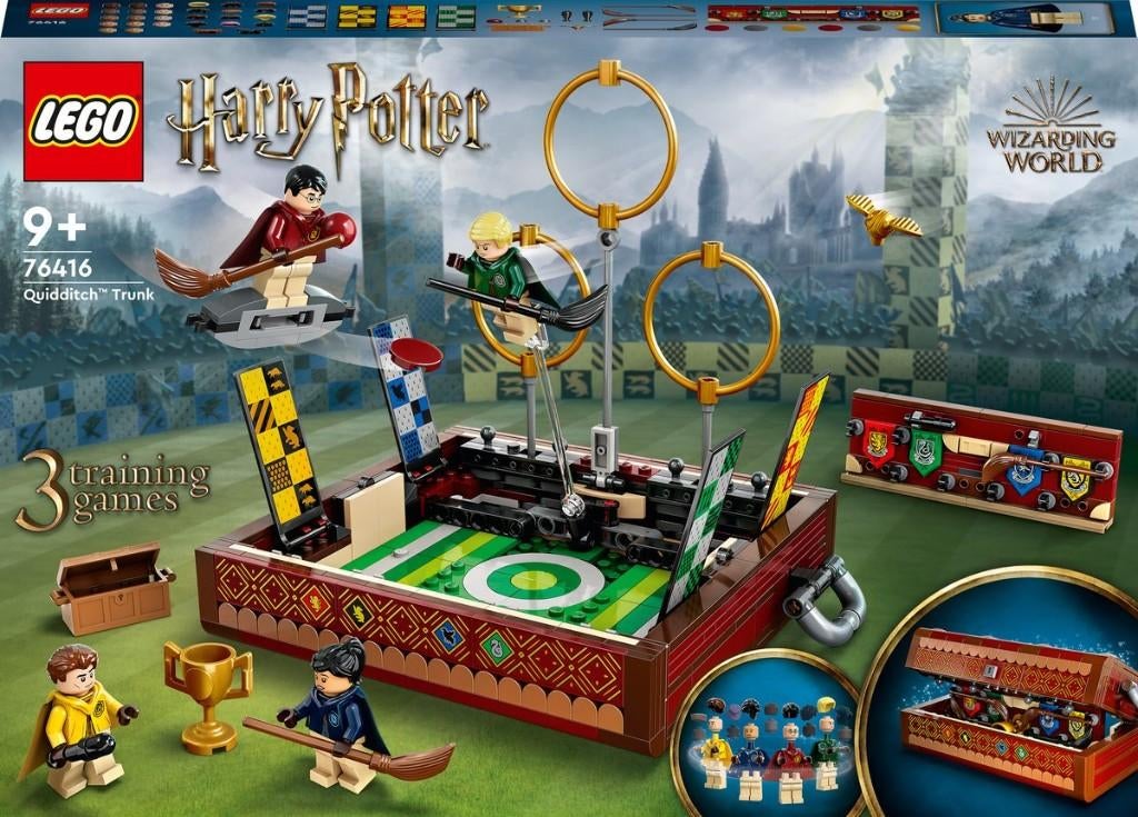 LEGO Harry Potter Zwerkbal hutkoffer 76416, Ophalen, Lego, Complete set, Compleet