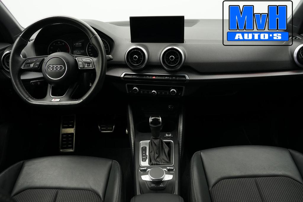 Audi Q2 35 TFSI S-Line|MATRIX-LED|STOELVERW|CAMERA|ORGNL, 4 cilinders, Leder en Stof, Origineel Nederlands, Bedrijf