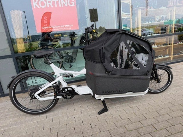 Riese & Müller Packster 70 CT bakfiets actie €3000 korting!, Overige merken, Ophalen of Verzenden, 50 tot 53 cm, Schijfrem