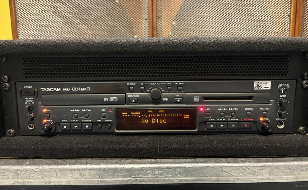 TASCAM MD-CD1 MKII CD/MD-speler - Professionele Audio, Ophalen, Minidisc-recorder