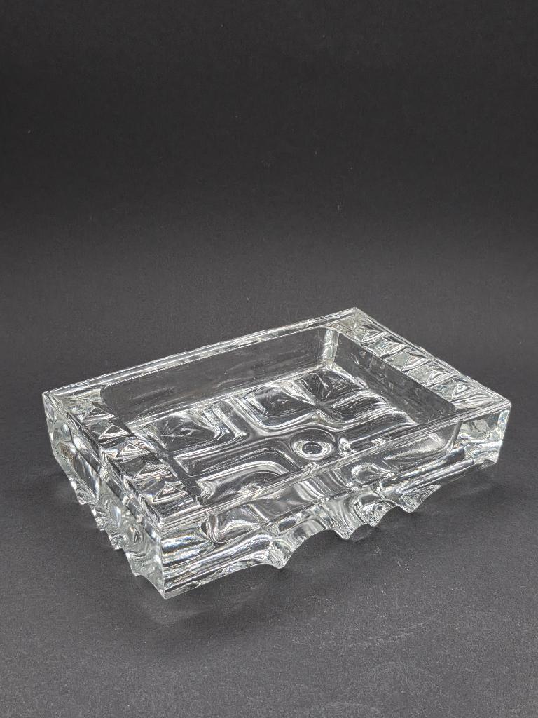 Sklo Union Schaal Asbak, Schaal, Ophalen of Verzenden, Rechthoekig, Glas