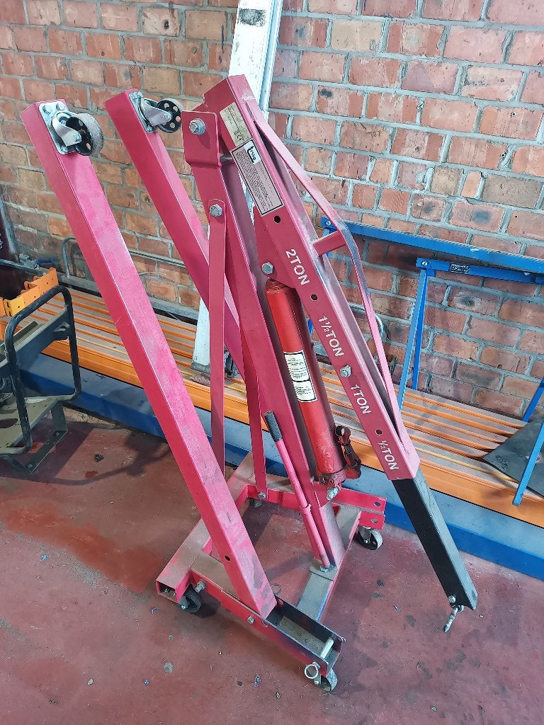 Motor takel, Ophalen, Zo goed als nieuw