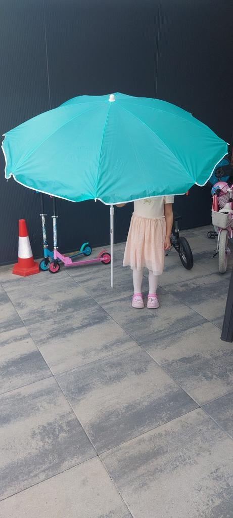 Parasol goede staat, Tuin en Terras, Parasols, Ophalen, Gebruikt
