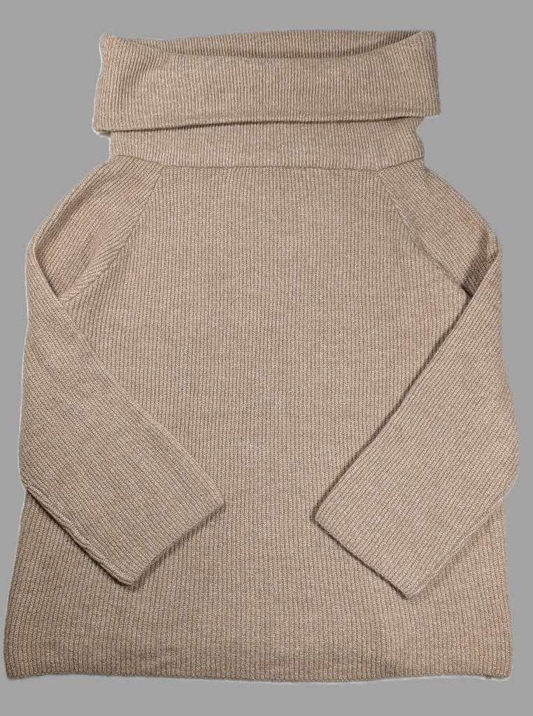 H&M coltrui | beige | XL | trui met wol | ZGAN, H&M, Beige, Maat 46/48 (XL) of groter, Ophalen of Verzenden