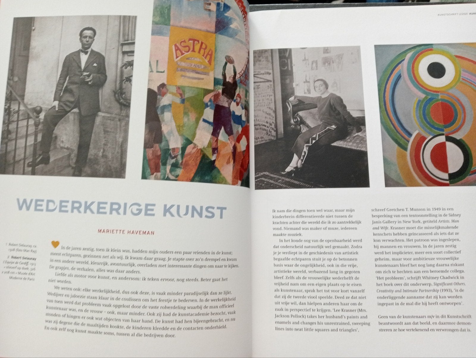 Kunstschrift: Kunst & Liefde - Christo, Frida Kahlo, Pollock, Boeken, Ophalen of Verzenden