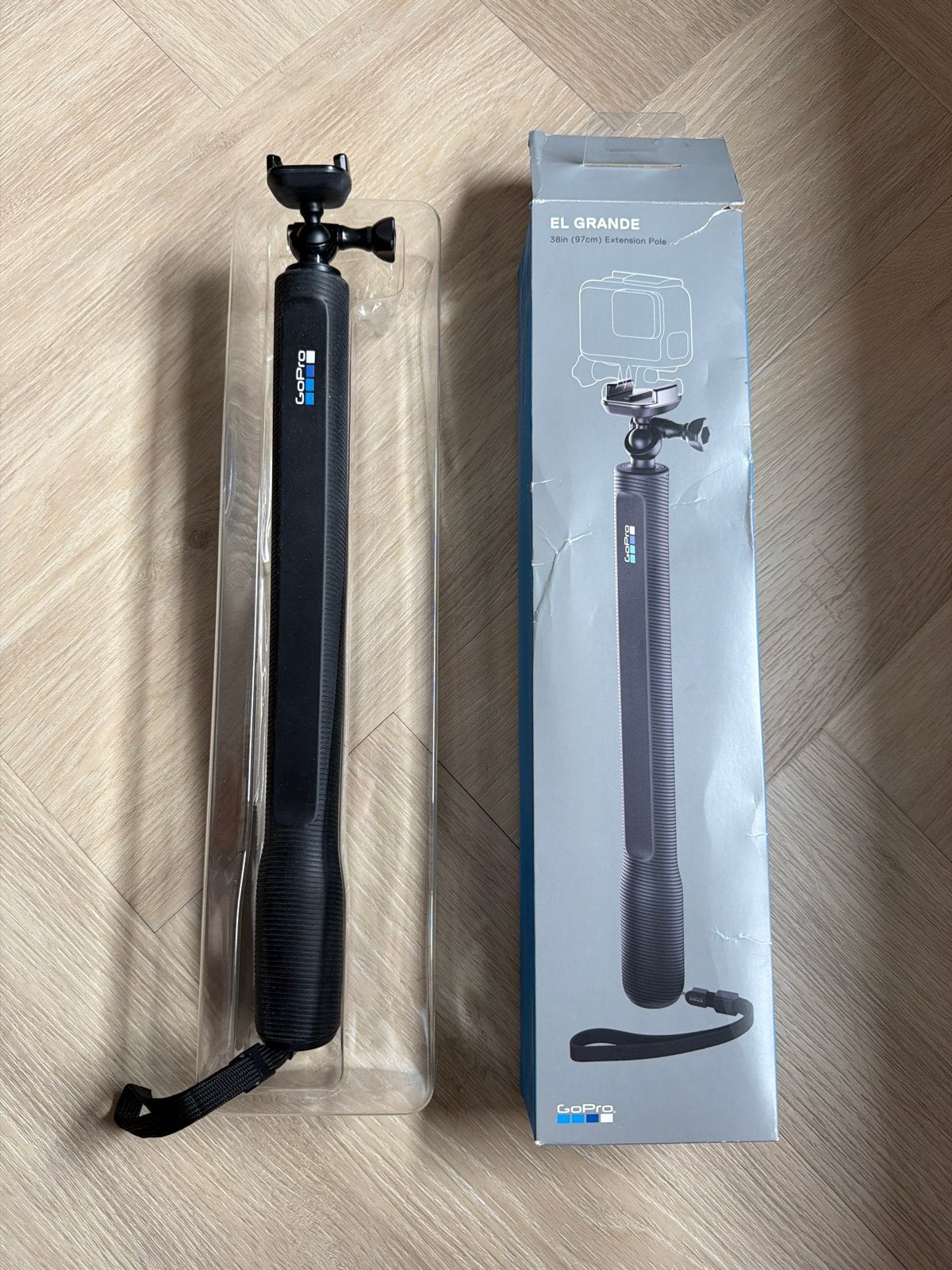 GoPro El Grande 38in (97cm) Extension Pole, Ophalen of Verzenden, Zo goed als nieuw, GoPro